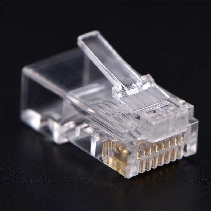 Set 50 Đầu Nối Dây Mạng Lan Rj45 Cat5 8p8c Cho Máy Tính | BigBuy360 - bigbuy360.vn