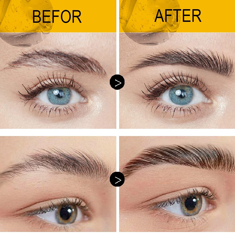 [Hàng mới về] Xà phòng trong suốt định hình lông mày 3D có cọ chống nước chống nhòe lâu trôi