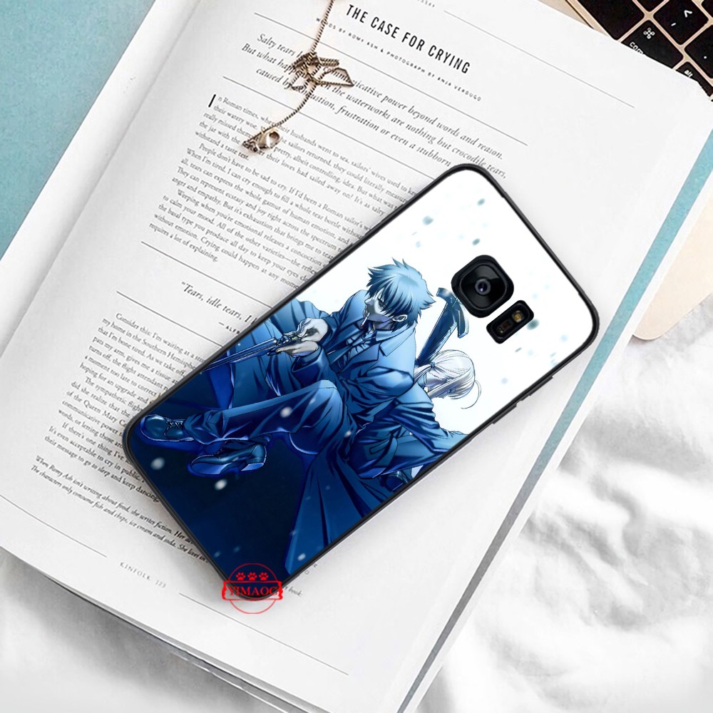 Ốp điện thoại mềm in hình anime Steins Gate 284C cho Samsung S10E S10 S20 Ultra Note 8 9 10 Plus Lite