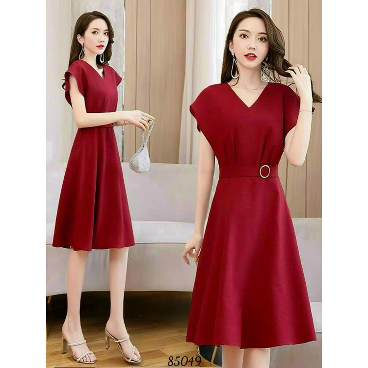 ĐẦM XÒE NỮ CÔNG SỞ PHỐI KHOEN CỔ TIM KẾT HỢP DỰ TIỆC CỰC HOT CHO QUÝ NÀNG SHOP VALENTINA