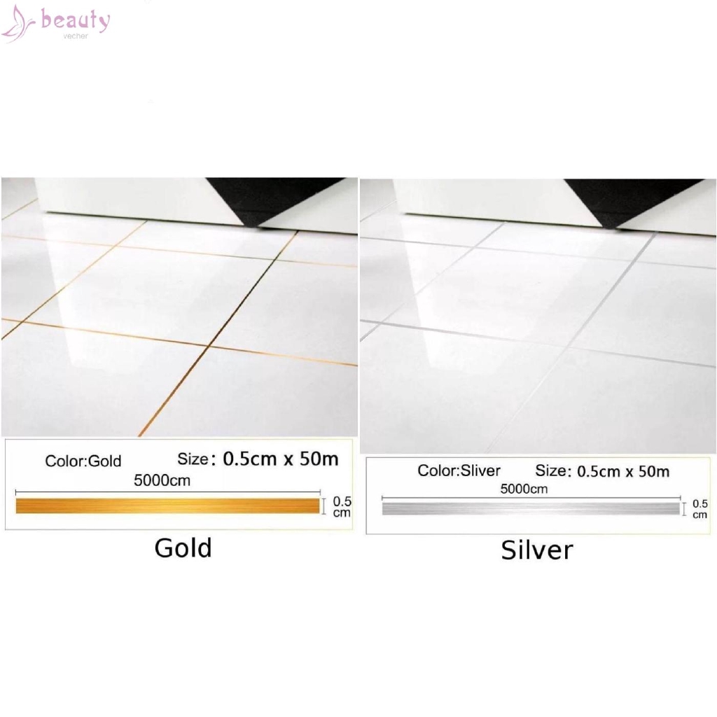 Cuộn băng dán viền gạch lót sàn không thấm nước độ bám dính cao