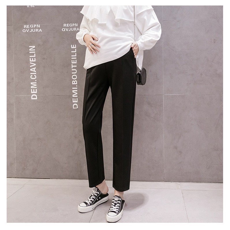 Quần bầu BAGGY VẢI CẠP CHÉO dáng công sở cực xinh QB296