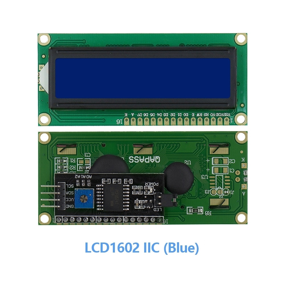 Mô Đun Màn Hình Lcd 1602 Lcd204 Iic/I2C dành cho Arduino Uno Mega 2560 Raspberry Pi