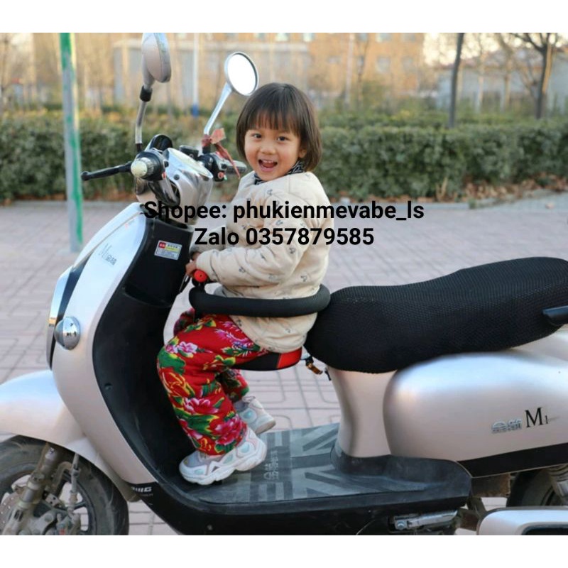 E400-- Ghế gấp gọn cho xe máy điệno