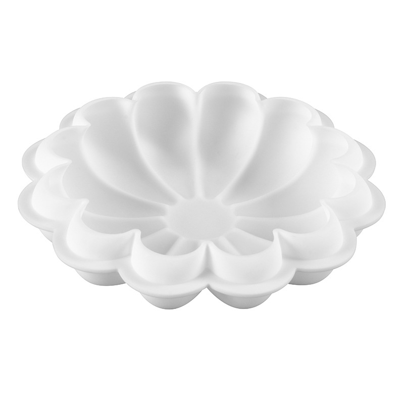 Khuôn Silicone Làm Bánh Tạo Hình Hoa Hướng Dương Tiện Dụng