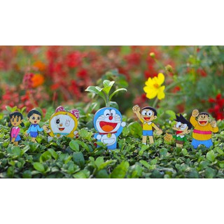 Đồ chơi tô màu gỗ doremon