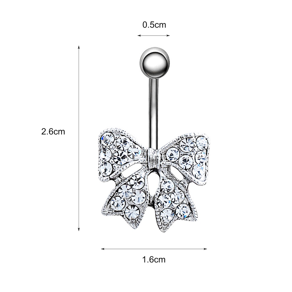 Khuyên Rốn Hình Nơ Dễ Thương Cho Nữ