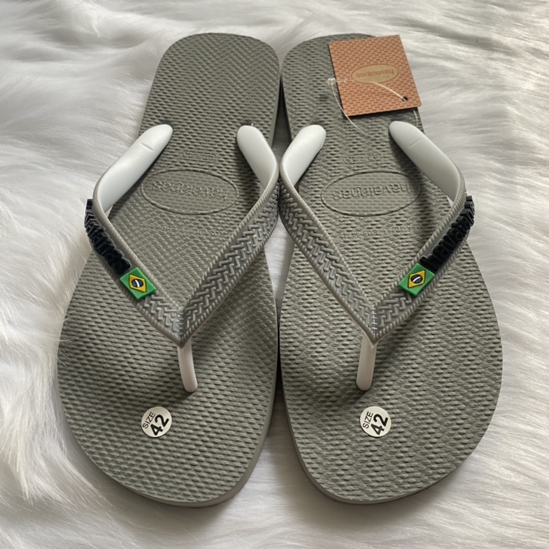 [MẪU MỚI NHẤT 2021]Dép kẹp nam đi biển Havaianas màu Basic siêu bền đẹp chống nước và trơn trượt