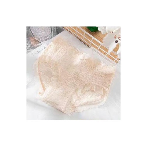 [083] Set 4 Quần Lót Nữ Cotton Cao Cấp Viền Ren Đính Nơ - Đồ Lót Quần Chíp Nữ Thông Hơi Kháng Khuẩn FreeSize Dưới 62kg