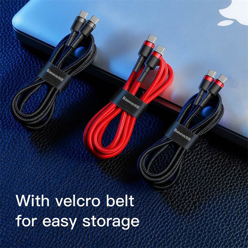 Cáp sạc nhanh Baseus PD 100W - type C cho macbook, laptop, androi..