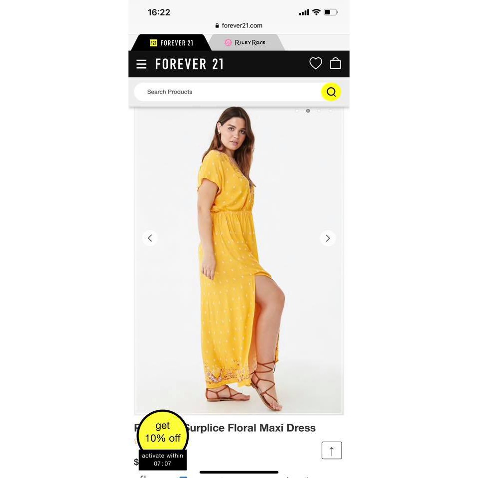 Maxi F21 PLUS xuất xịn sale outlet