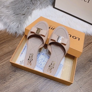 Dép svt phối nơ tiểu thư fullbox