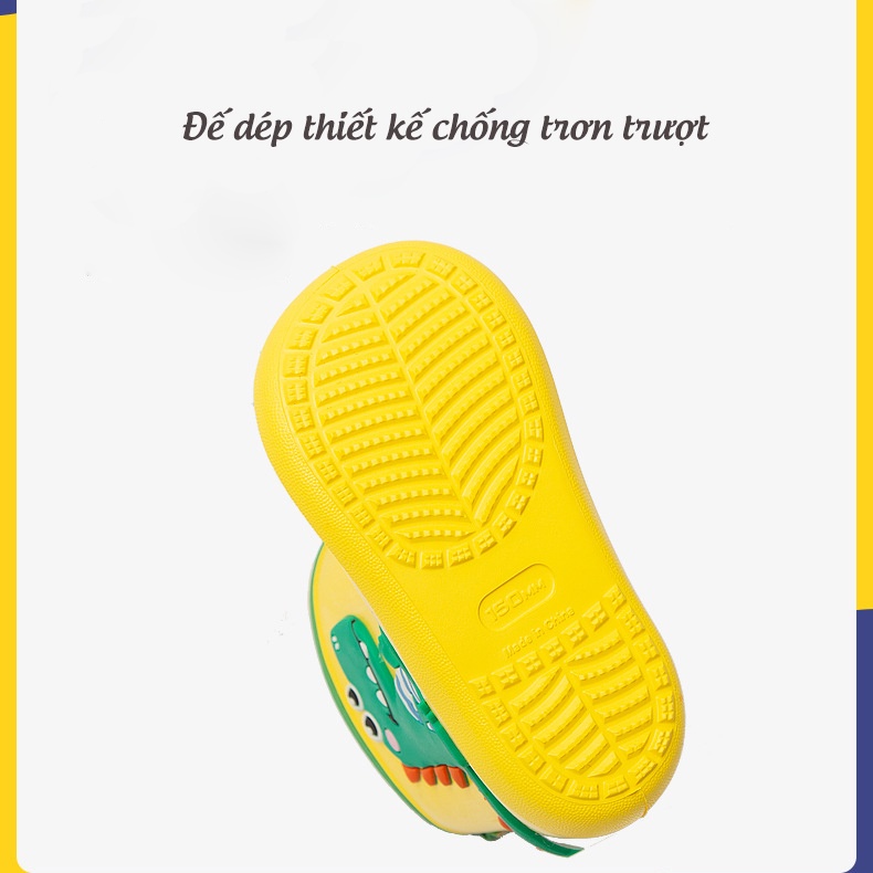 Ủng đi mưa cho bé hãng MARIO cao cấp siêu nhẹ chống trơn trượt, an toàn cho bé