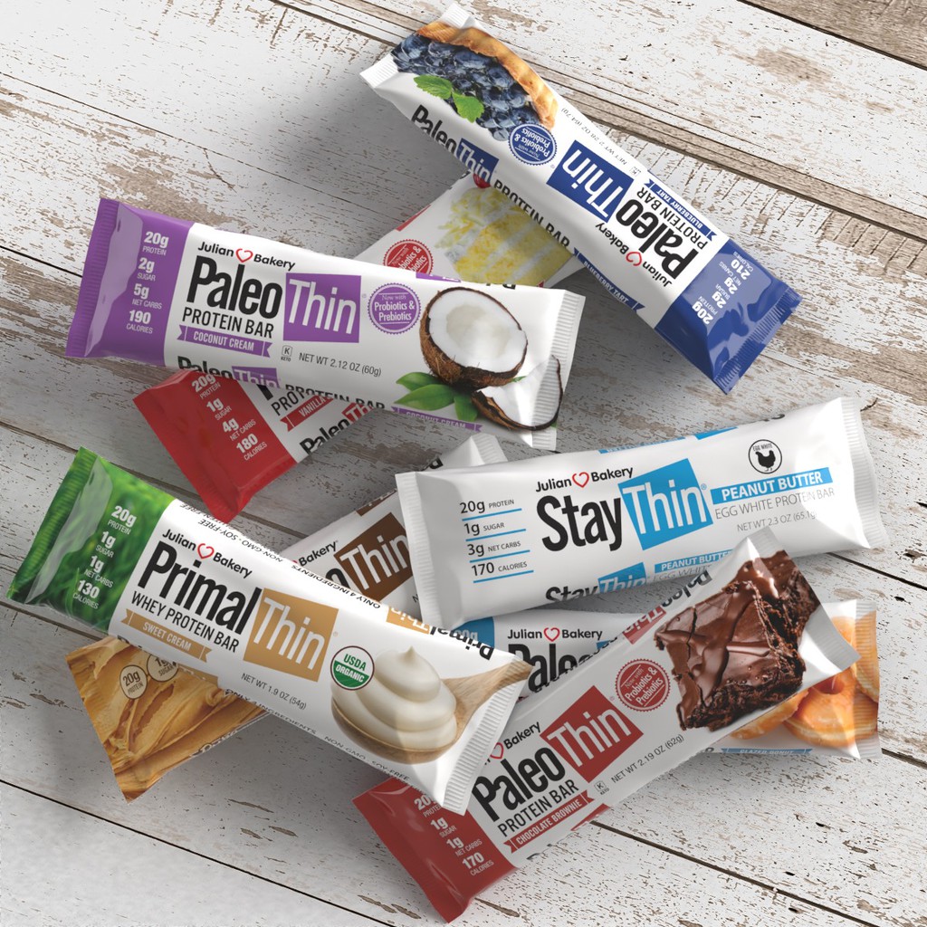 [USA] Thanh bánh Protein Keto Bars JULIAN & BAKERY