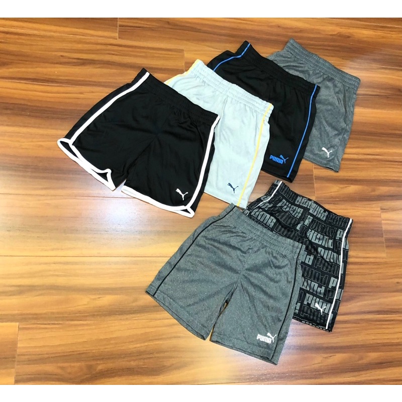 Set 3 quần short thể thao Puma VNXK bé trai 3-26kg