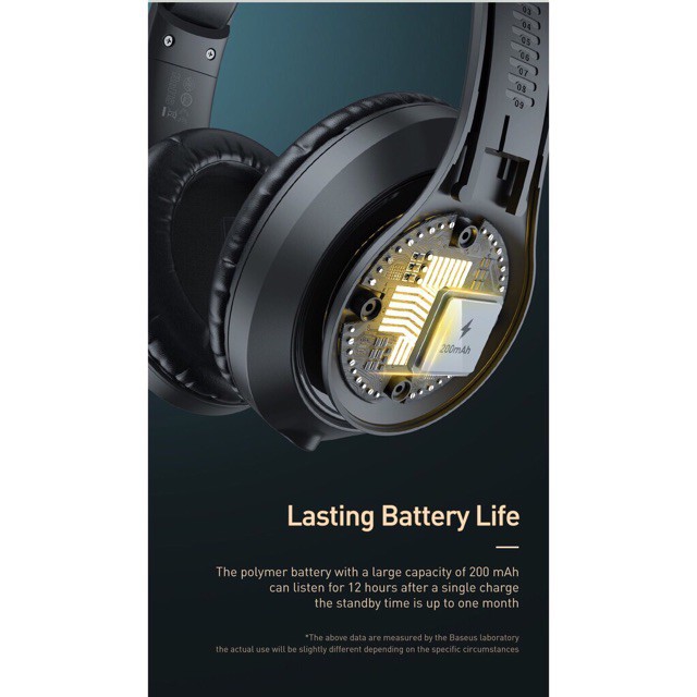 Tai nghe Baseus Encok D07 chụp tai không dây