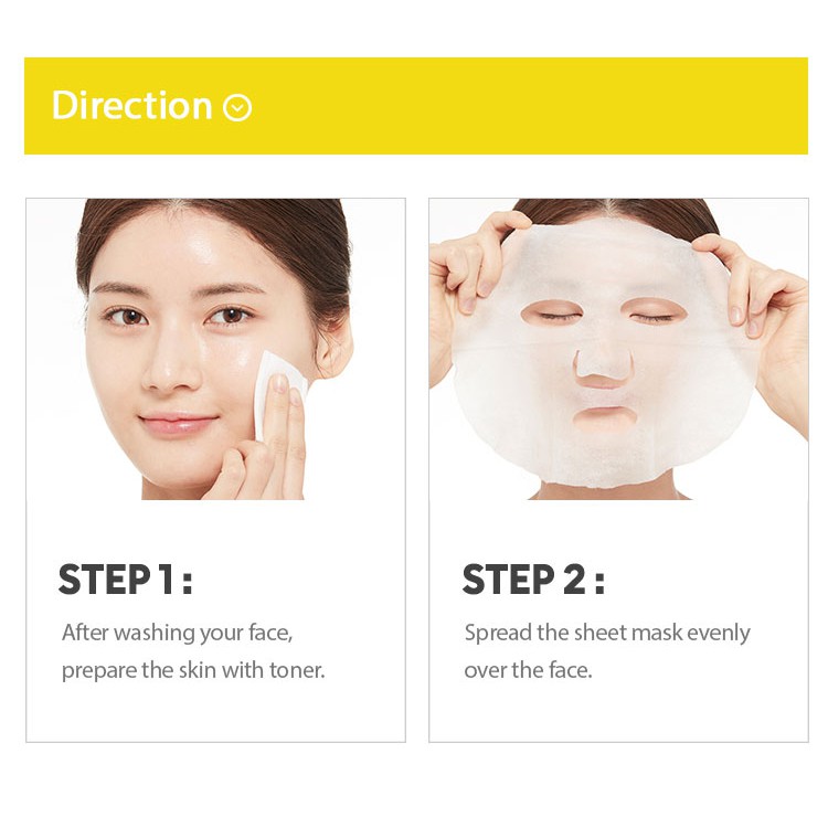 Mặt Nạ Miếng Dưỡng Da Chứa Chiết Xuất Từ Bơ hạt mỡ Missha Airy Fit Shea Butter Sheet Mask(10 Miếng)