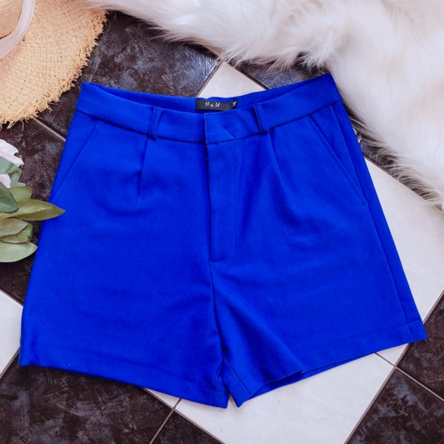 Quần short nữ túi xéo nhiều màu