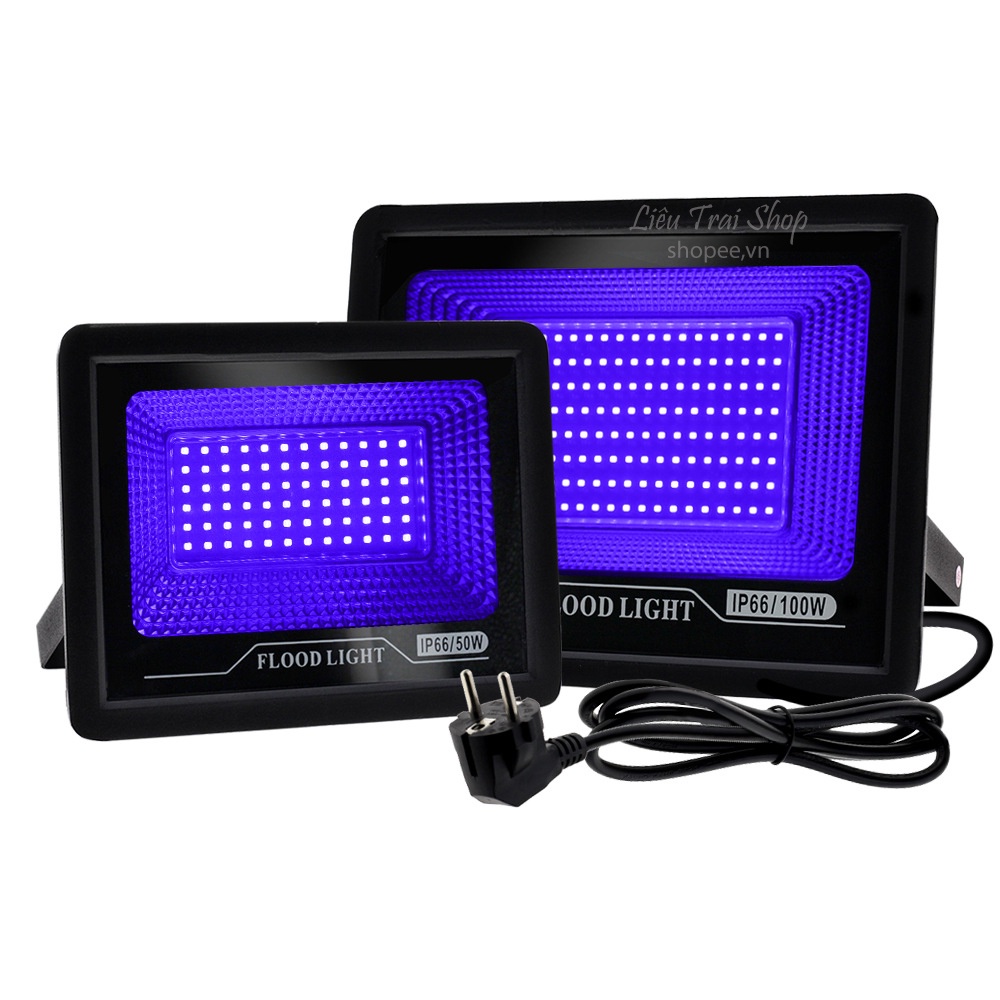 Đèn uv LED sấy keo uv làm khô keo uv 395nm Ultra violet Led floodlight