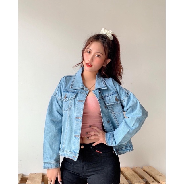 Áo Jacket Jean Cực Chất Khách ơi ^^