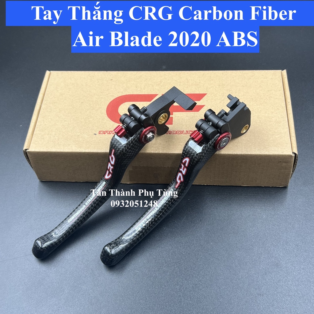 Tay thắng CRG Carbon Fiber Air Blade 2020 -2021 dòng ABS, PCX