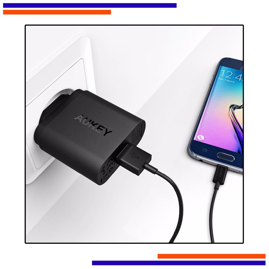 Củ Sạc Aukey Pa-t9 1 Cổng 18w Qc 3.0