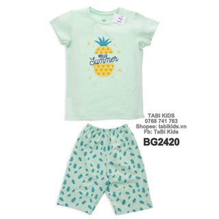 XẢ KHO-BỘ QUẢ DỨA - 100%COTTON