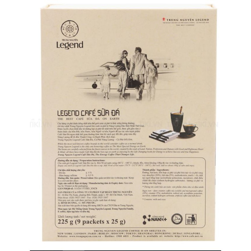 Trung Nguyên Legend Cà phê sữa đá - (Hộp 9) | BigBuy360 - bigbuy360.vn