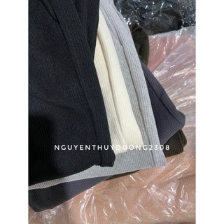 [Ảnh thật/Sẵn/Video]Quần jogger nhung tăm bo gấu
