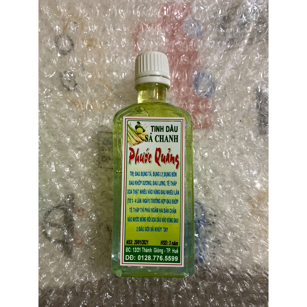 Tinh dầu Quế - BẠC HÀ - SẢ CHANH  nguyên chất 100% (60ml)