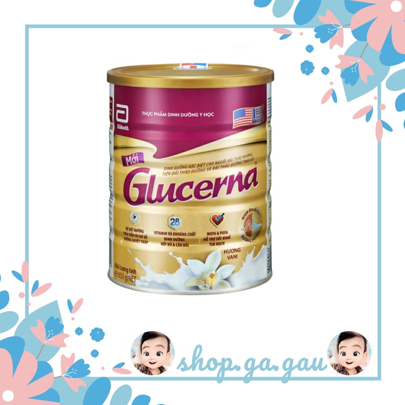 Sữa bột dành cho người bị tiểu đường Glucerna Abbott_850g