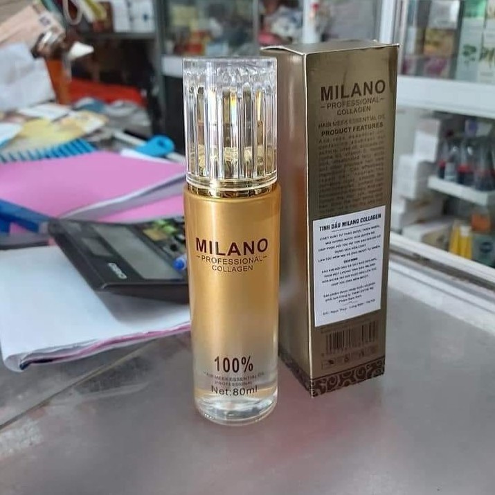 Tinh dầu dưỡng tóc cao cấp Milano Collagen 80ml