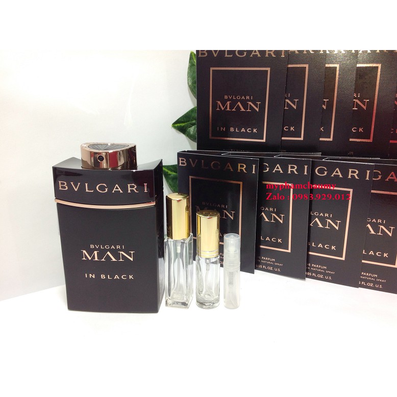 [Mẫu thử 2,5,10ml] Nước hoa Bvlgari Man In Black | BigBuy360 - bigbuy360.vn