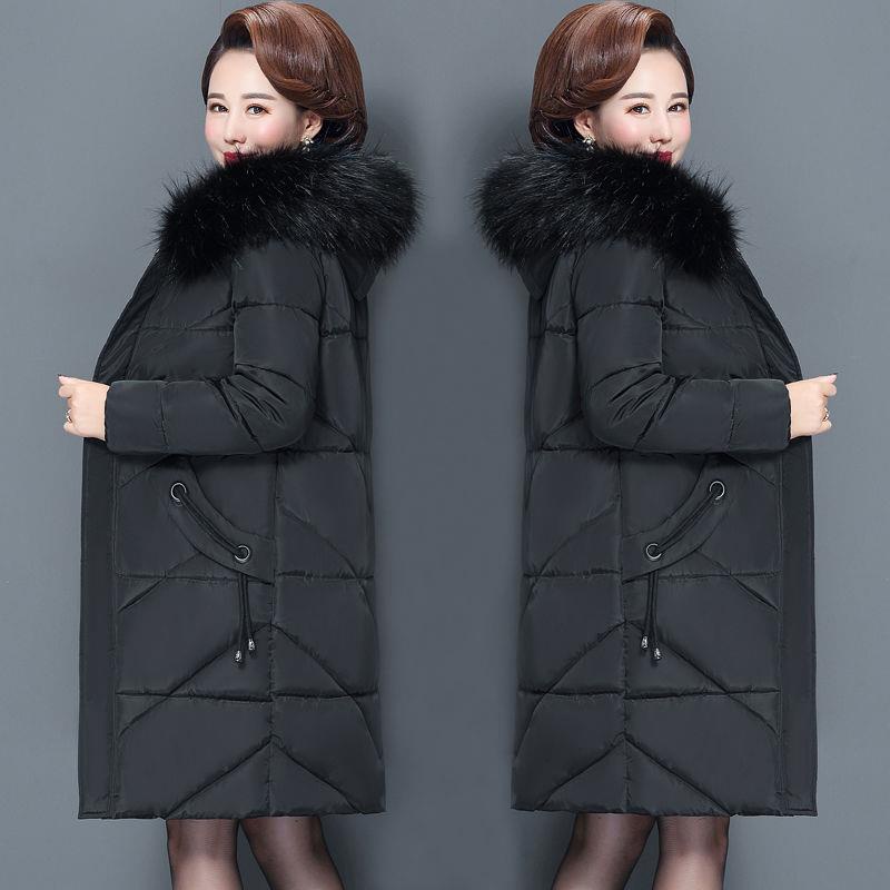 Áo Khoác Phao Lót cotton size Lớn Thời Trang Cho Phụ Nữ Trung Niên 200 jin plus
