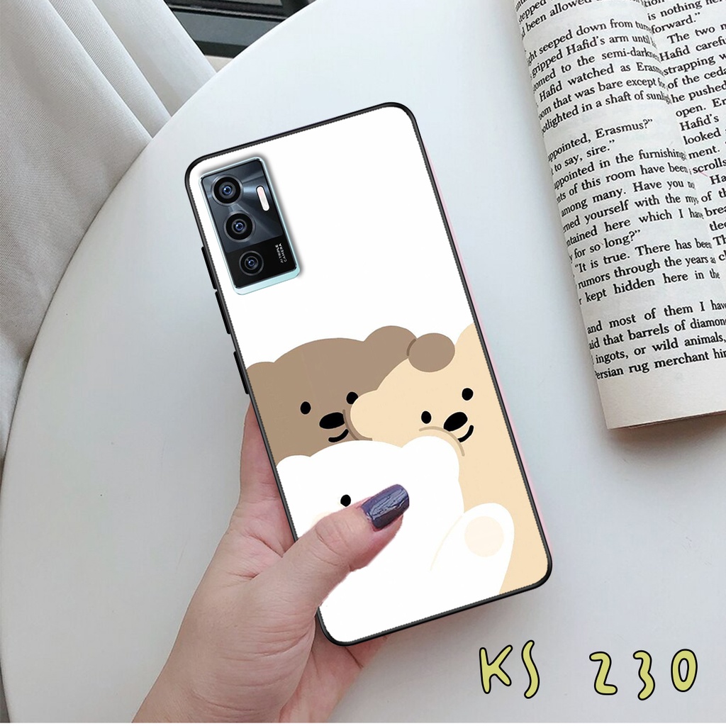 Ốp lưng Vivo V23 5G - Vivo V23e - Ốp in hình gấu bear ngộ nghĩnh