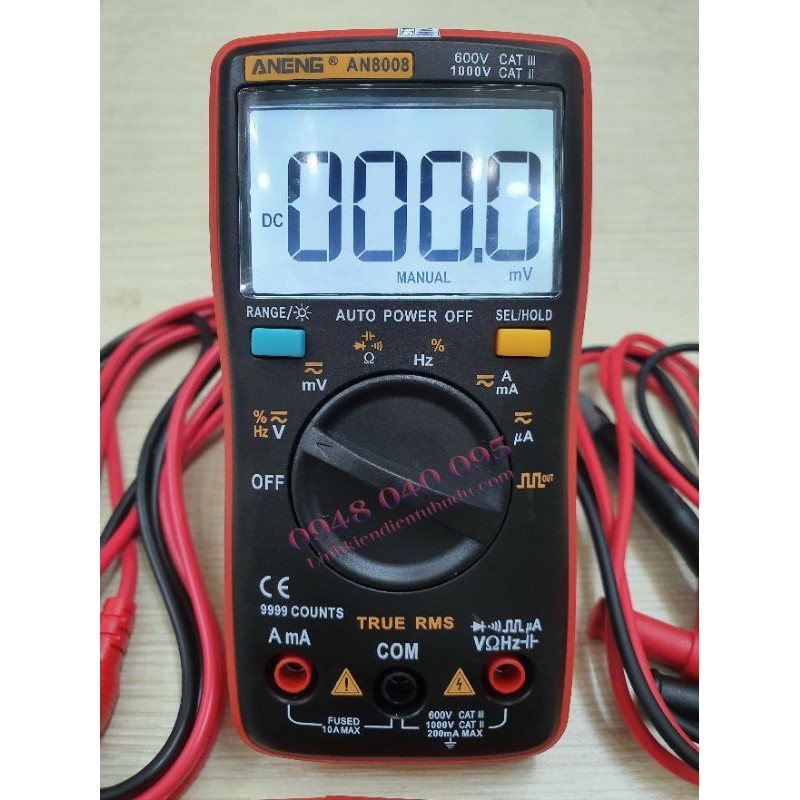 Đồng hồ vạn năng AN 8008