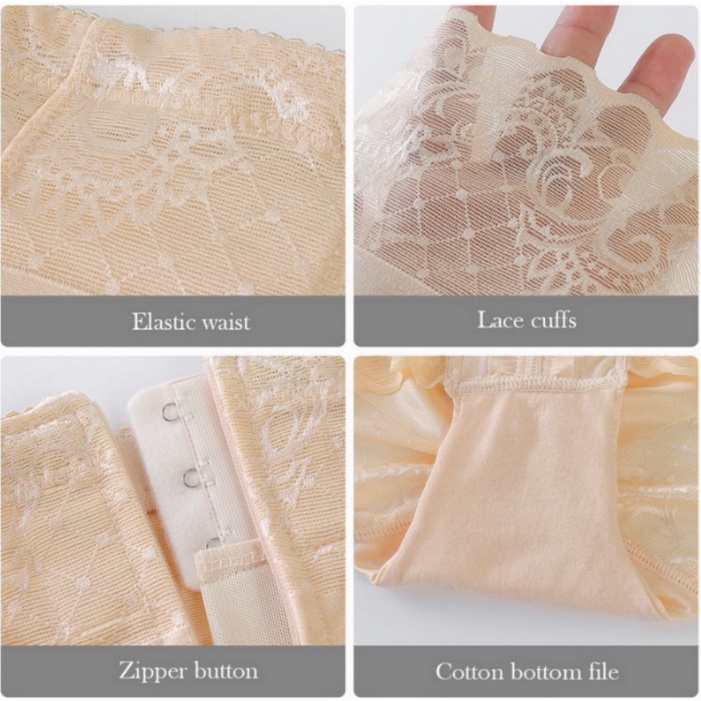 Quần Short Định Hình Eo Có Khóa Kéo Dành Cho Nữ đồ định hình dây kéo giảm béo