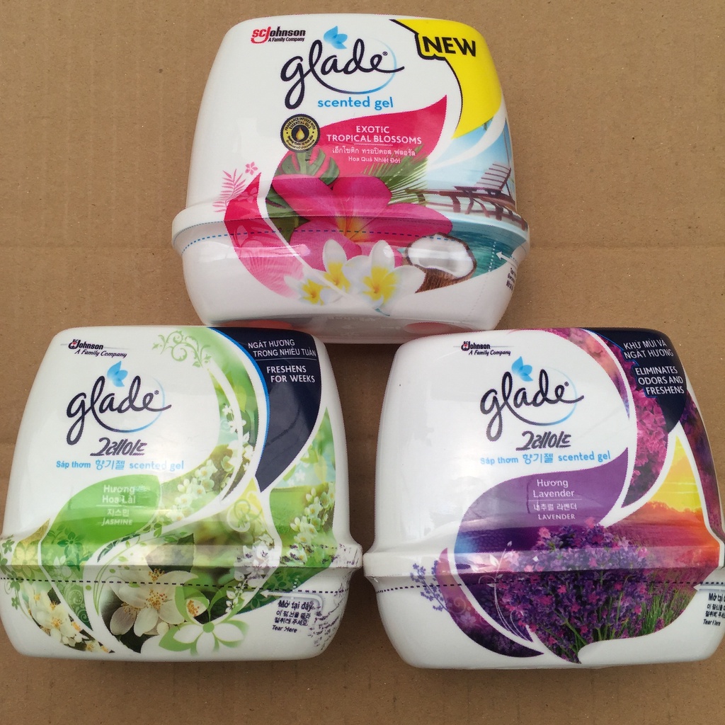 Sáp Thơm Phòng GLADE Khử Mùi 180g