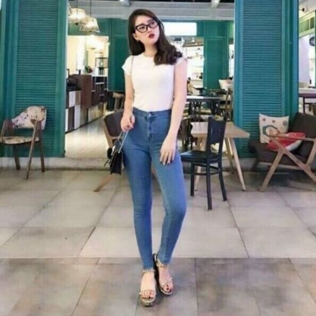 Quần jeans skinny topshop Q6112