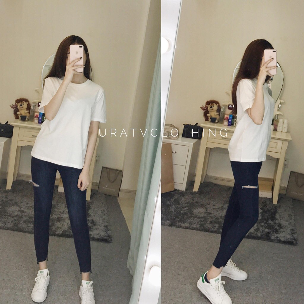 [FREESHIP - ẢNH CHÍNH CHỦ] Quần skinny jean 9 TẤC RÁCH ĐÙI | BigBuy360 - bigbuy360.vn