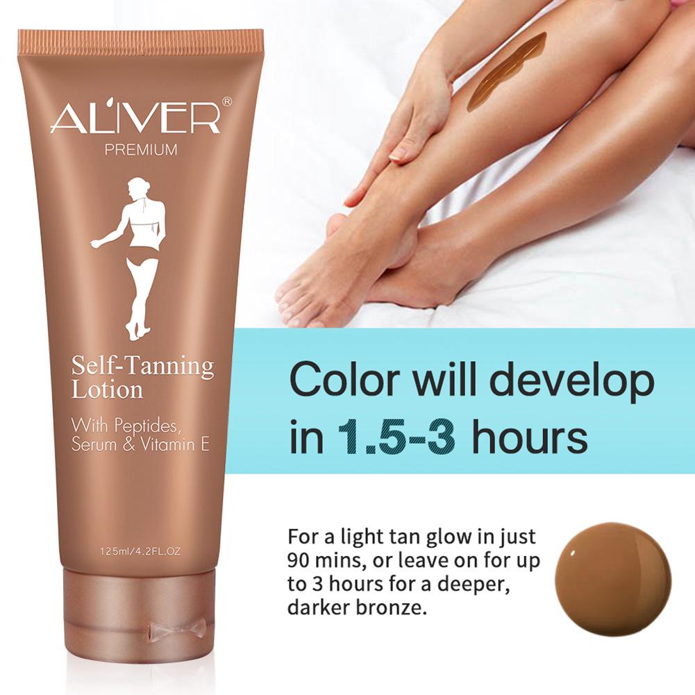 Kem Nhuộm Da Nâu Tự Nhiên Aliver Cho Mặt Và Cơ Thể