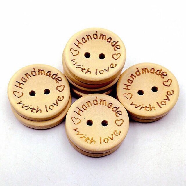 CÚC GỖ HANDMADE (15mm)