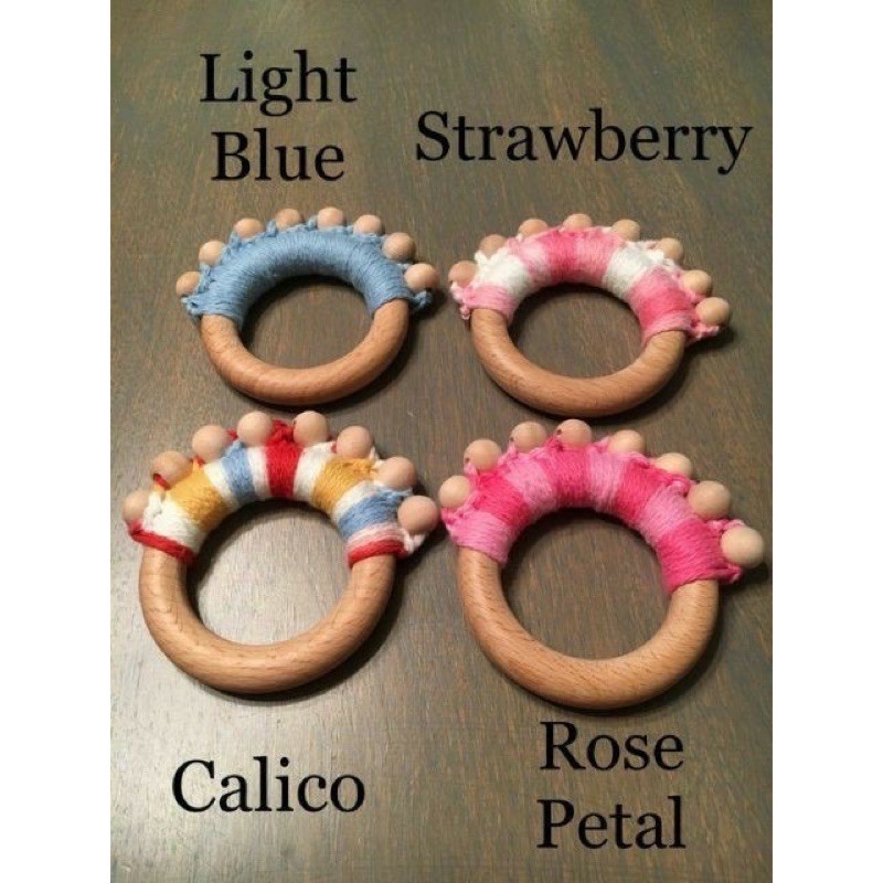 Vòng gỗ mộc tròn montessori