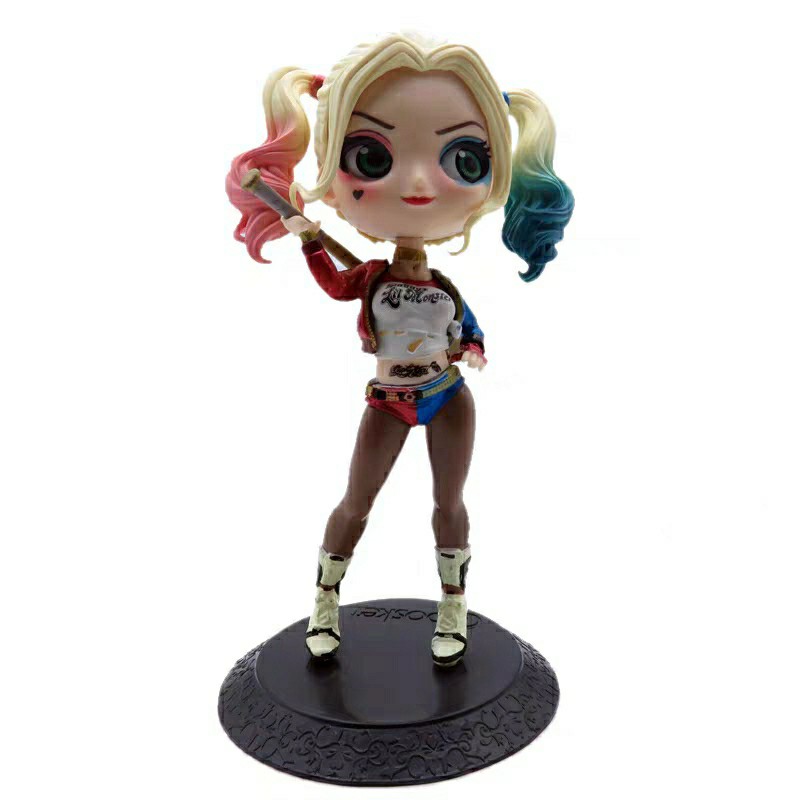 [GIÁ HỦY DIỆT] Mô hình cao cấp Harley Quinn Qposket cao 18cm figure đồ chơi Haley Quin Dc comics Marvel siêu anh hùng