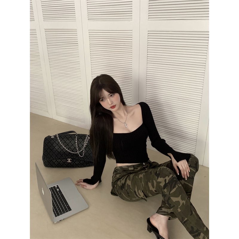 Áo Len Chui Đầu Cổ Lọ Thời Trang Hàn Quốc