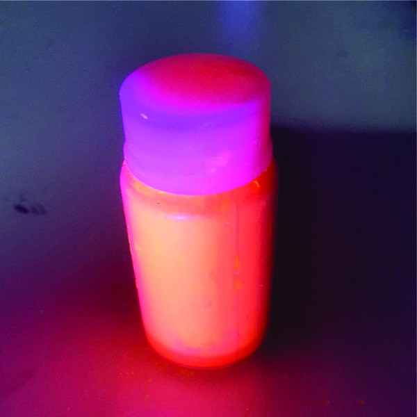 Màu phản quang chicken 5d hũ 30ml phát sáng dưới ánh đèn uv fluorescent - ảnh sản phẩm 9