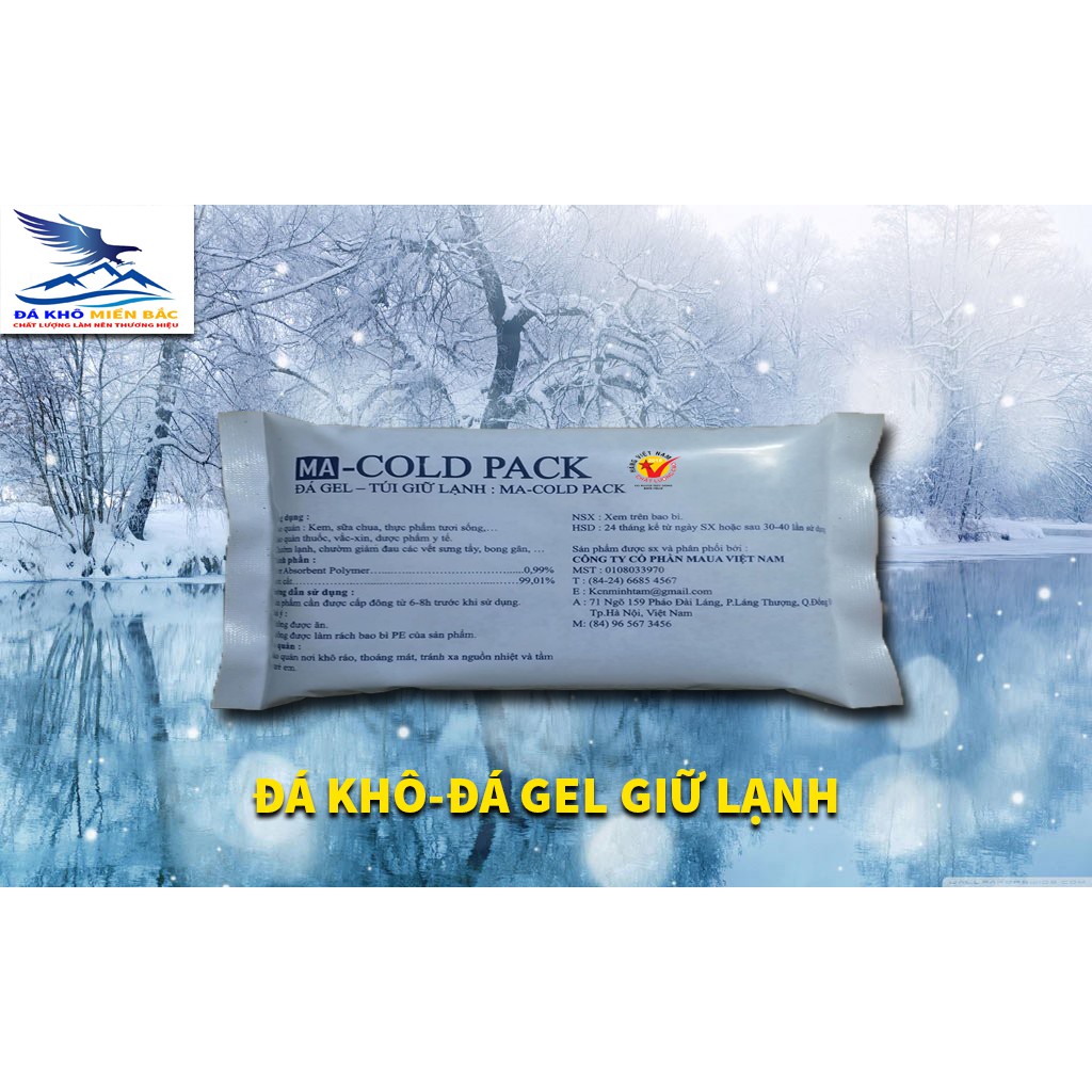 250g Đá khô đá gel giữ lạnh