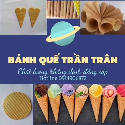 Kem,ốc quế và phụ kiện