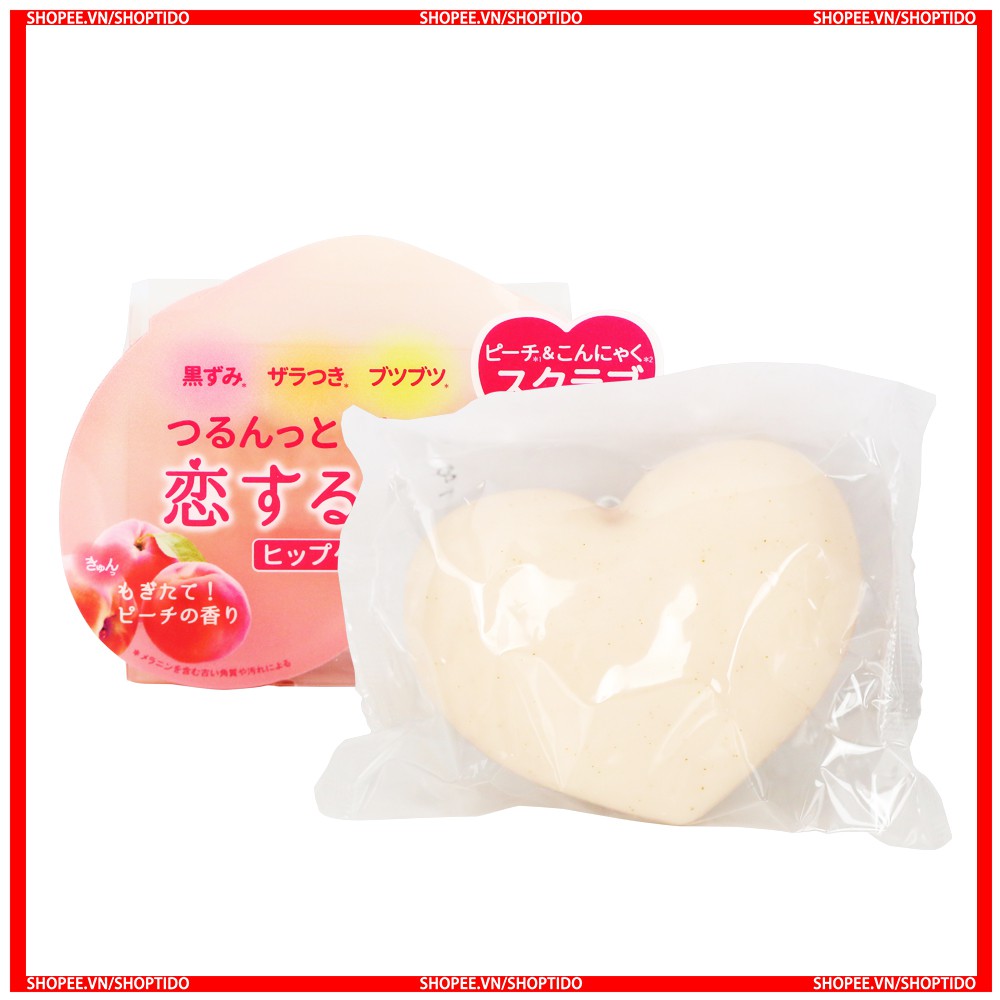 Xà Phòng Làm Giảm Mụn Và Thâm Mông Pelican Trái Đào Hip Care Soap 80g