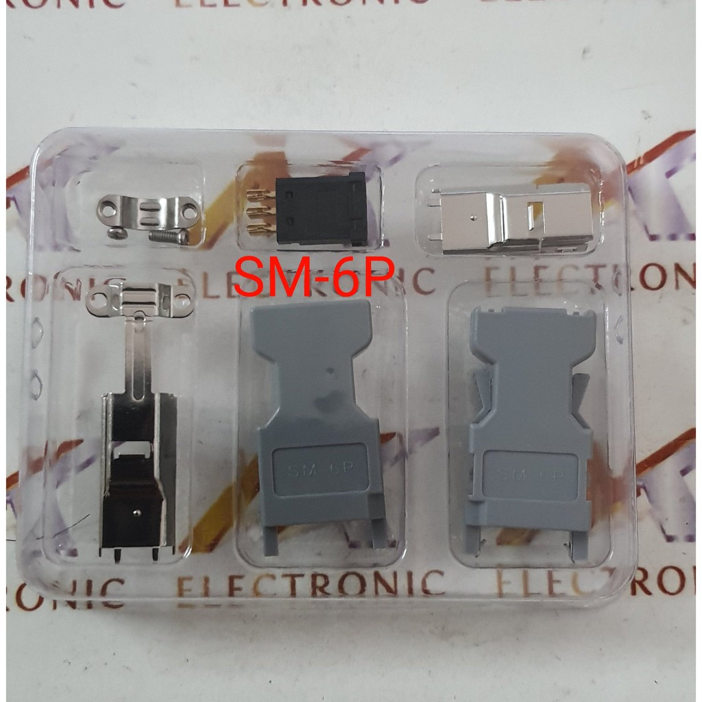 Đầu nối SM-6P SM-6L SM-6 Hàn Nam Servo Cắm Cổng nối tiếp Dây hàn Dây mạ vàng (cái)